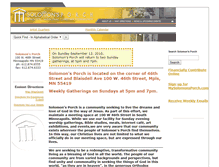 Tablet Screenshot of old.solomonsporch.com